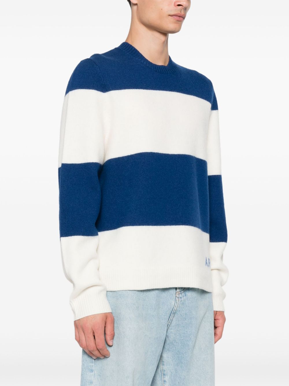 A.P.C. striped sweater Men