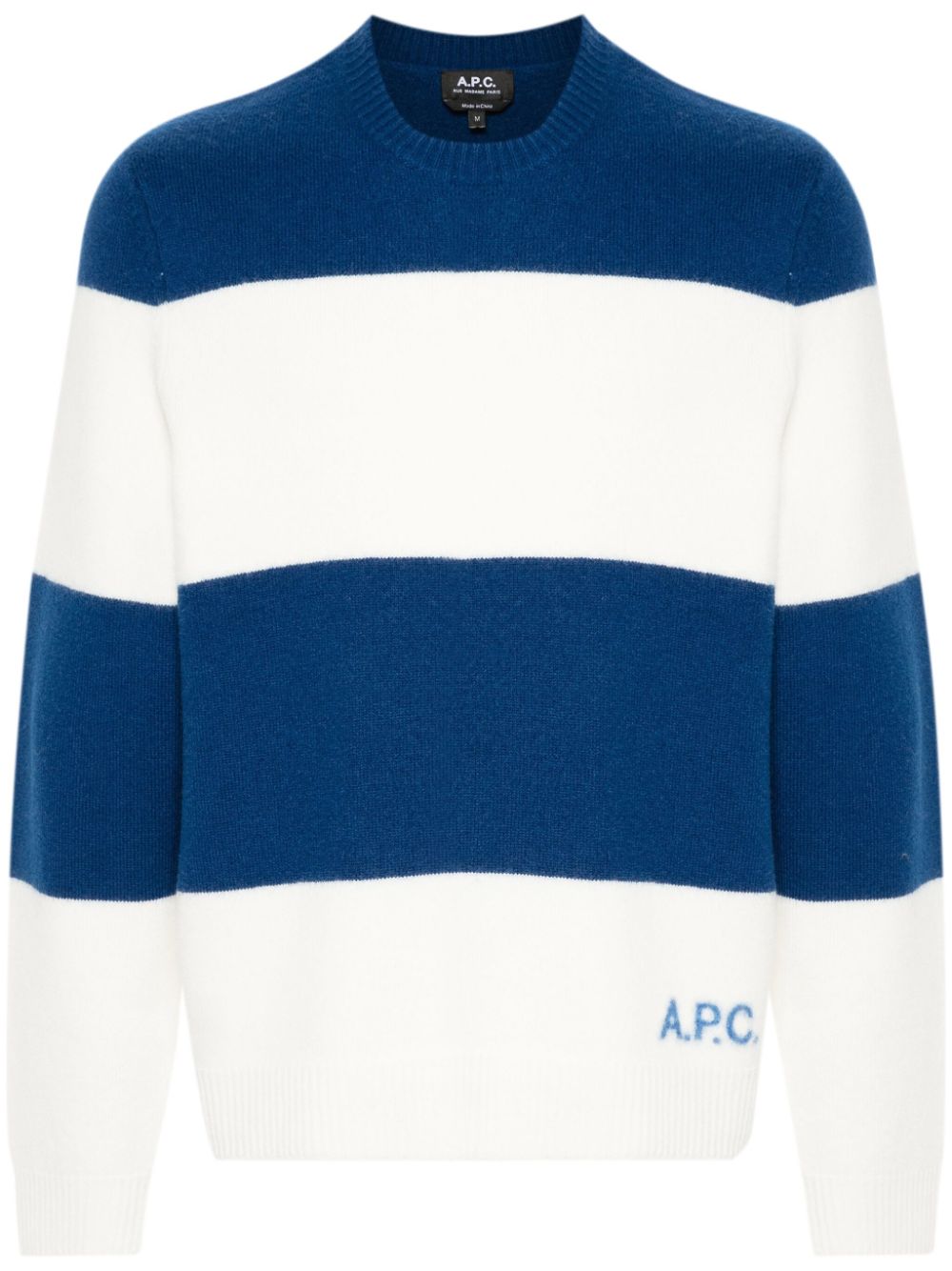 A.P.C. striped sweater Men