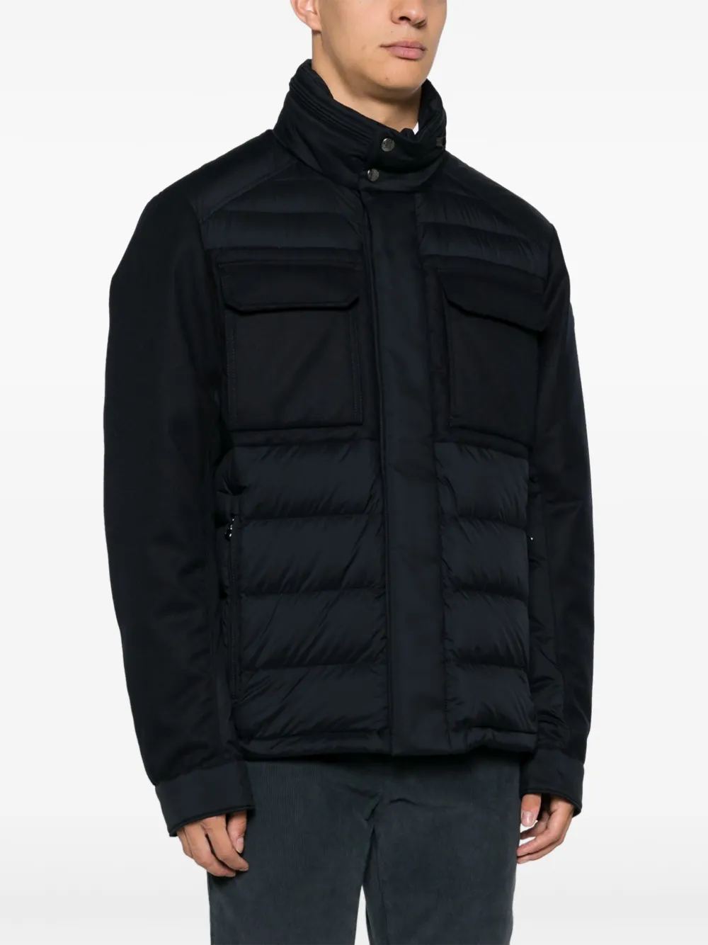 Moncler Re-Longue jack Blauw