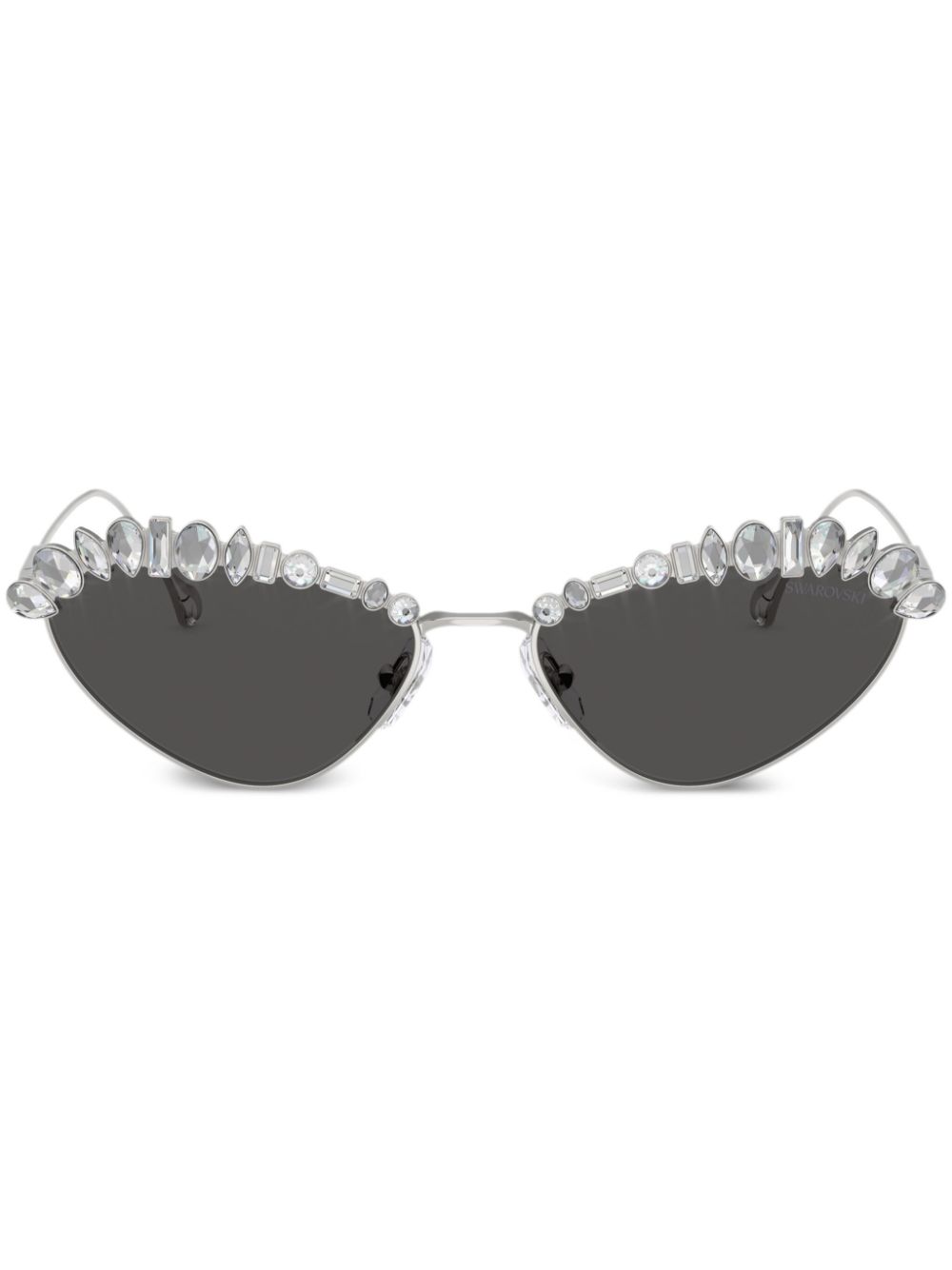 Swarovski cat-eye sunglasses - Silver