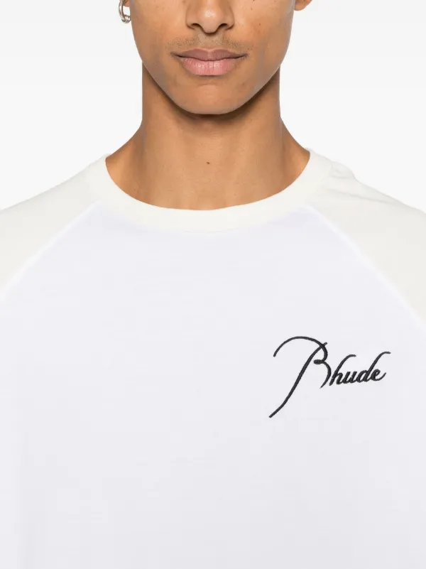 RHUDE ロゴ Tシャツ | ホワイト | FARFETCH JP