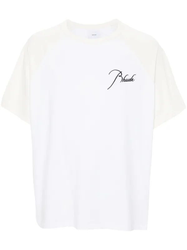 RHUDE ロゴ Tシャツ | ホワイト | FARFETCH JP
