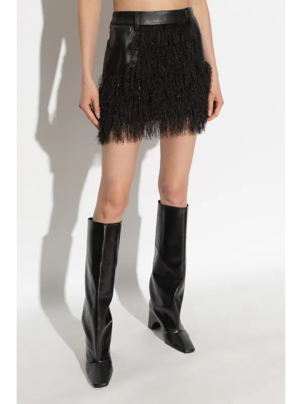 The Mannei fringed skirt 34