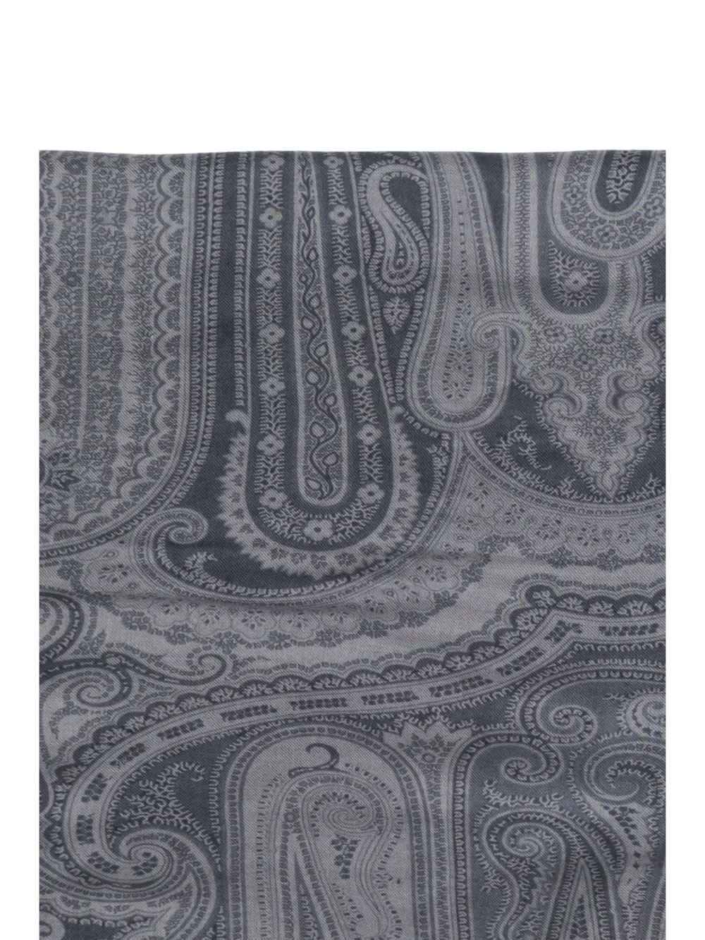ETRO Sjaal met paisley-print Grijs