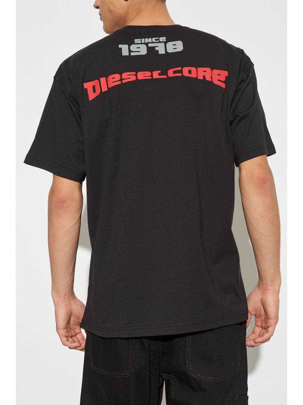 Shop Diesel T-boxty T-shirt In Black