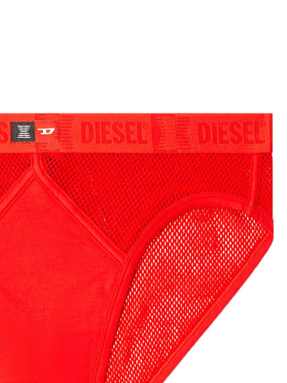 Diesel x Savage x Fenty slip met logoband Rood