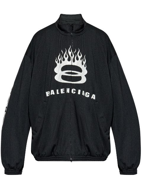 Balenciaga logo-print jacket Men