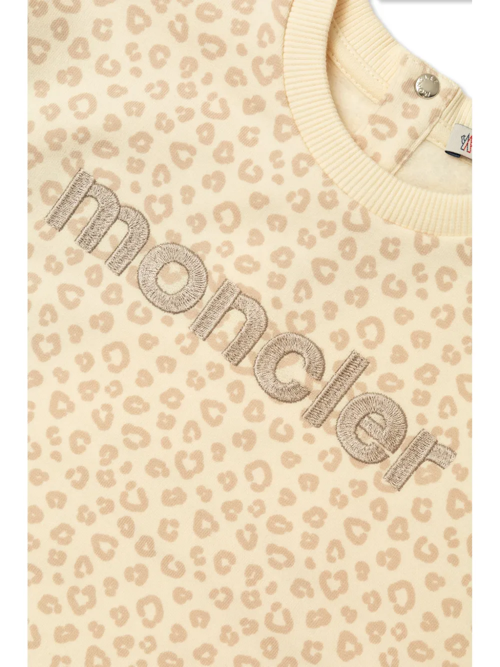 Moncler Enfant Trainingspak met logoprint Geel
