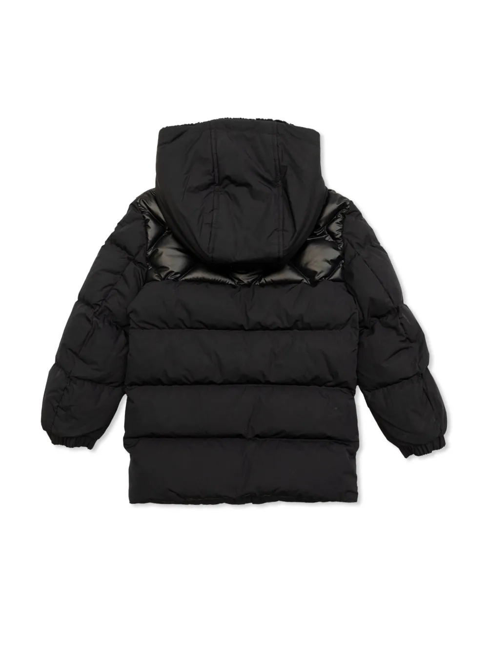 Moncler Enfant Bazzin down coat - Zwart