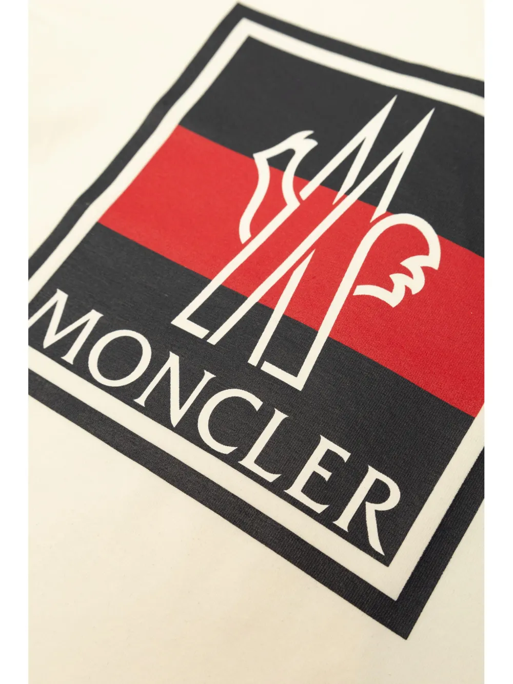 Moncler Enfant Sweater met logoprint Wit