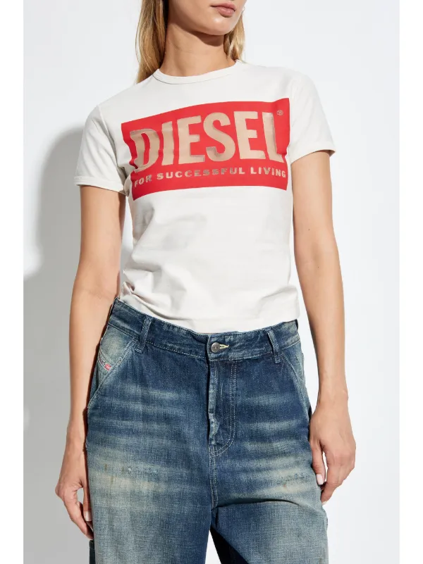 Diesel★T-Malun Tシャツ Diesel T-Malun Tシャツ | ホワイト | FARFETCH JP