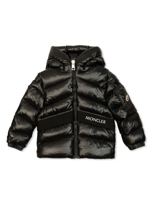 Moncler black down aiton jacket best sale