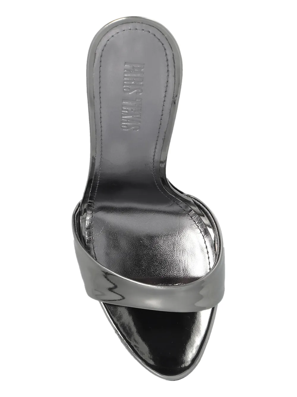 Paris Texas 105mm Lidia Mules | Silver | FARFETCH RO