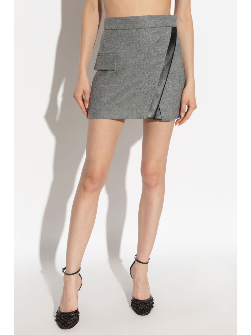 THE MANNEI BARREN MINI SKIRT 