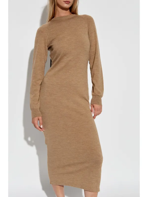 Moschino Wool Dress - Neutrals