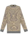 ETRO patterned jumper - Grey