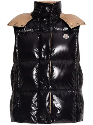 Moncler Luzule Vest | Black | FARFETCH
