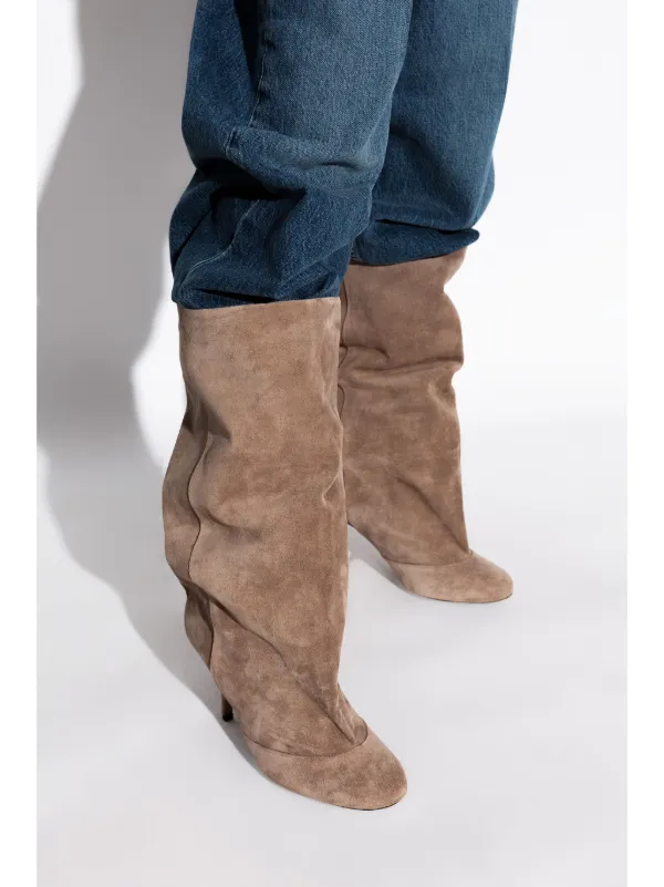 ロングブーツ PARIS TEXAS Slate Suede Esther Boots Paris Texas Slate Suede Esther Boots | italist