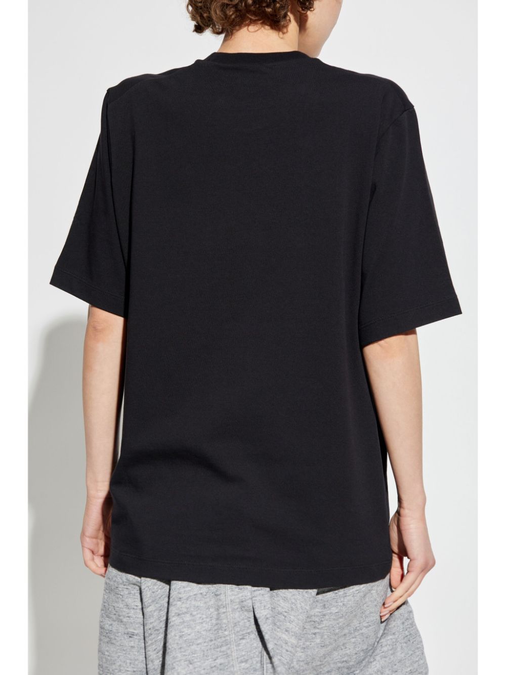 Shop Dsquared2 Icon-embossed T-shirt In Black