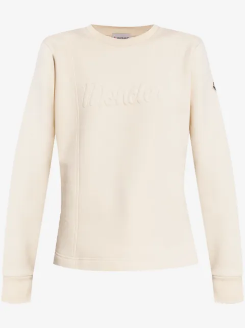 Moncler logo-patch sweatshirt