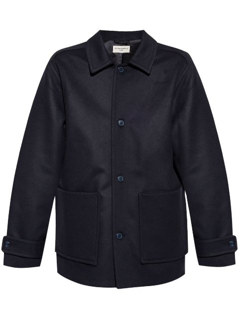 Officine Generale spread-collar shirt jacket