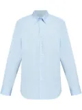 ETRO logo-embroidered shirt - Blue