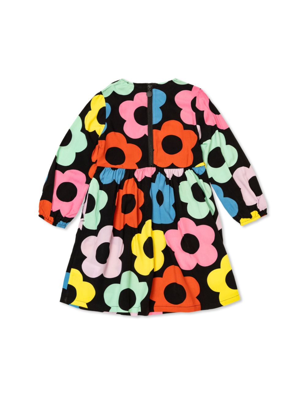 Stella McCartney Kids floral-print dress - Zwart