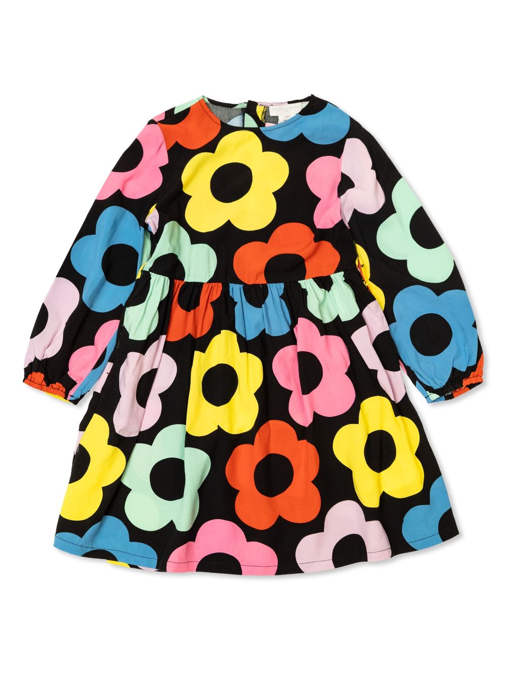 Stella McCartney Kids floral-print dress - Nero