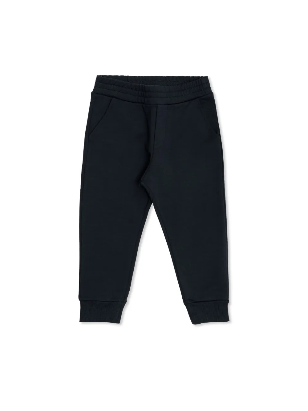Moncler Enfant Trainingspak met gestreepte afwerking Blauw
