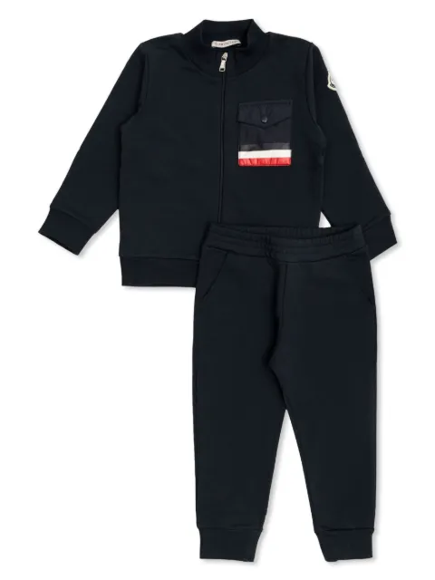 Moncler Enfant stripe-trim tracksuit