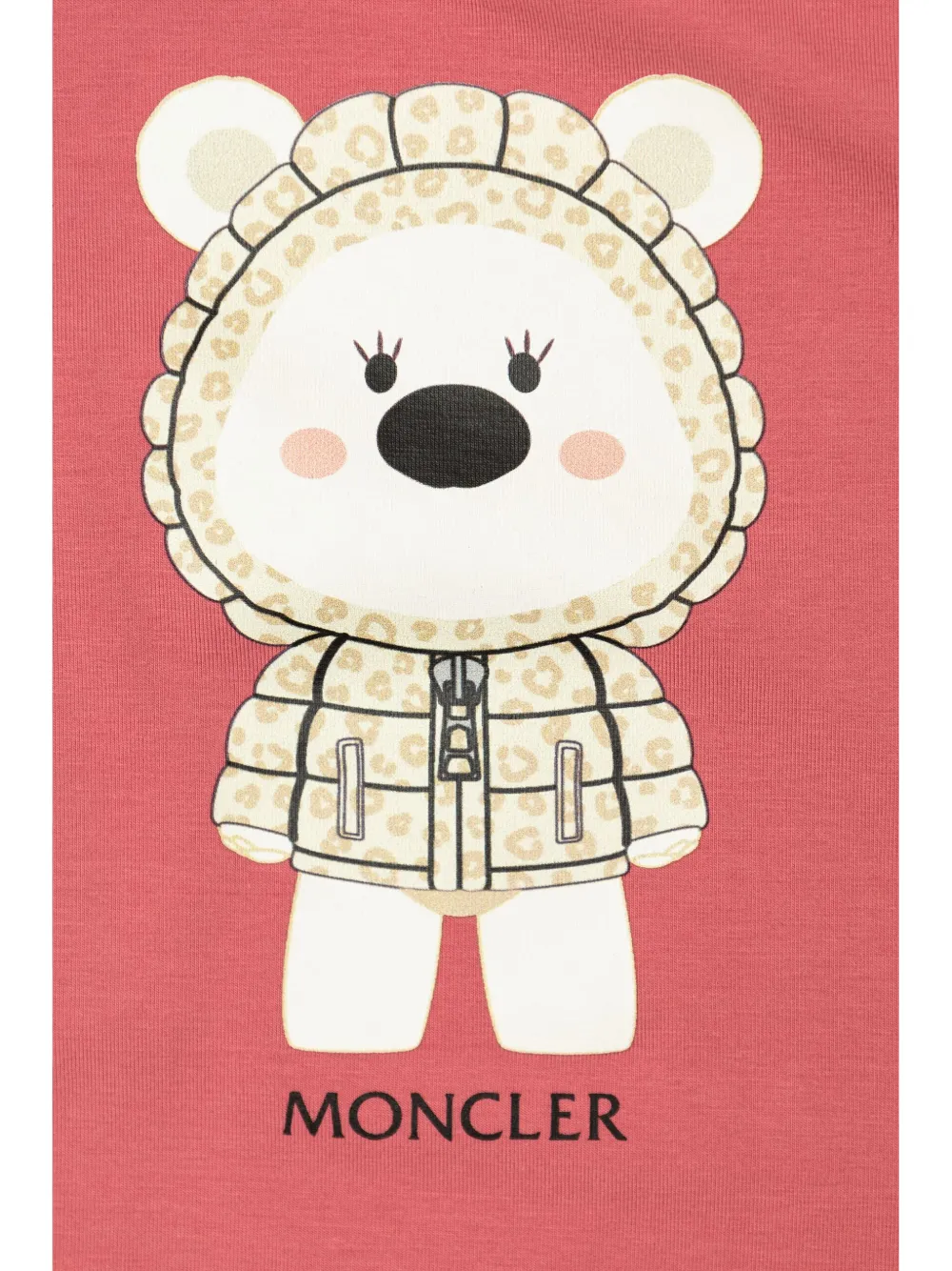 Moncler Enfant T-shirt met lange mouwen Roze
