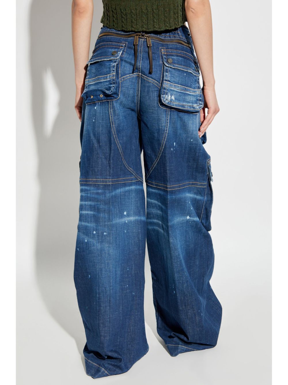 DSQUARED2 wide-leg cargo jeans Women