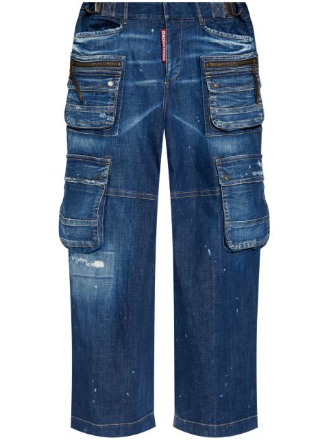 DSQUARED2 wide-leg cargo jeans Women