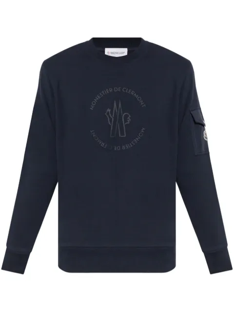 Moncler Sweatshirt mit Logo-Print