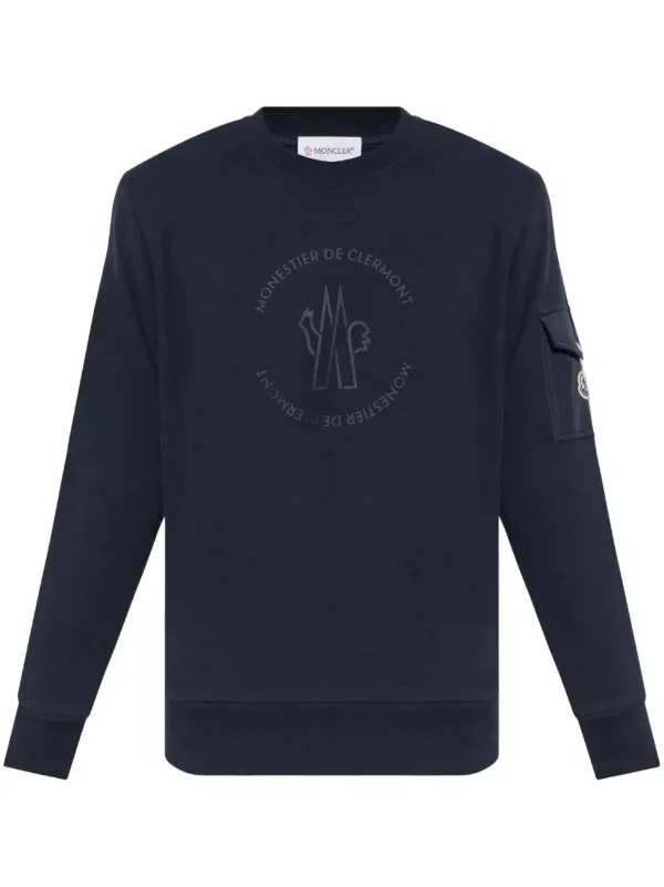 「新商品」に関するプレスリリース スウェットシャツ ロゴ Moncler | JP FARFETCH | ブルー トップス
