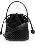 ETRO medium Saturno cut-out bucket bag - Black