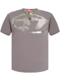 Diesel T-Uncutie-Long-P14 T-shirt - Grey