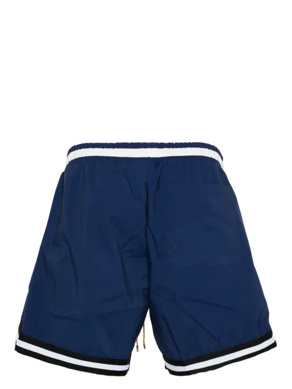 RHUDE Basketball Swim Shorts | Blue | FARFETCH