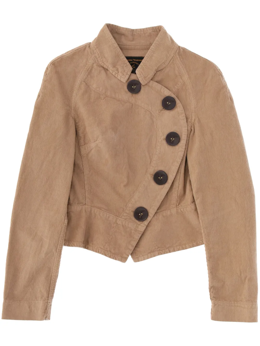 Vivienne Westwood Pre-Owned 2000s corduroy jacket - Neutrals