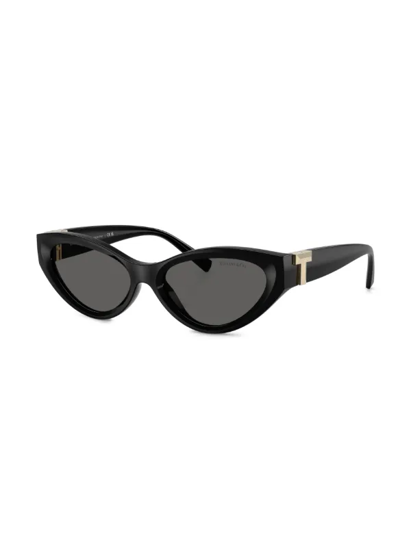 Tiffany & Co. Black and Gold Sunglasses with case Tiffany T:Deco Sunglasses in Black Acetate, Gold-colored  main image 3