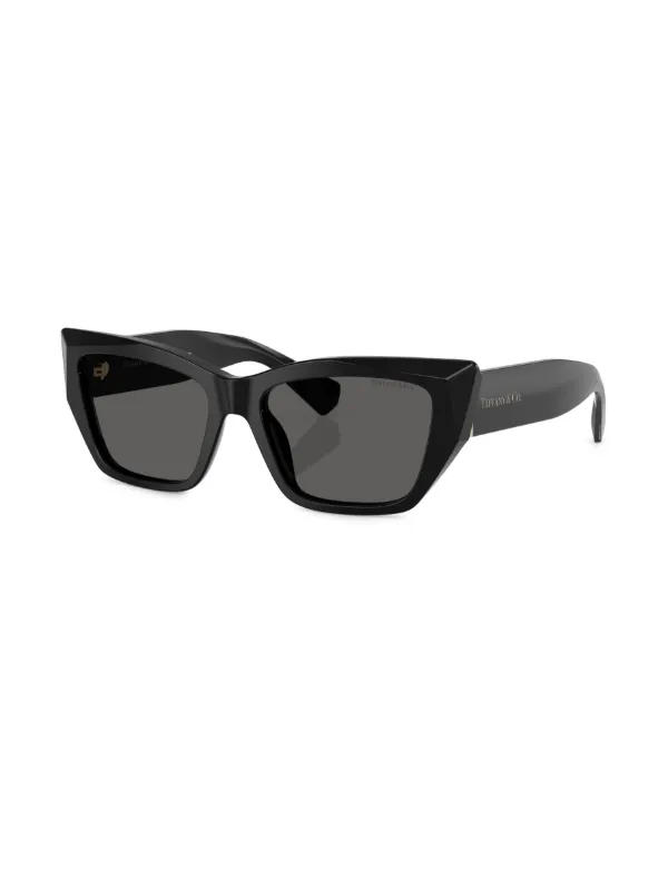 Tiffany & Co. キャットアイサングラス ブラック Tiffany & Co Eyewear cat-eye Sunglasses | Black | FARFETCH