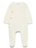 TEDDY & MINOU appliqué-logo pajama - White