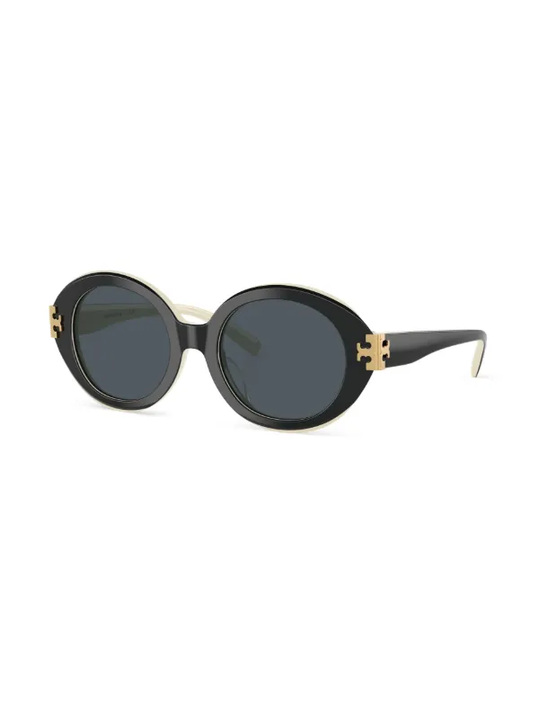Tory Burch round-frame Sunglasses | Black | FARFETCH UZ display picture 2