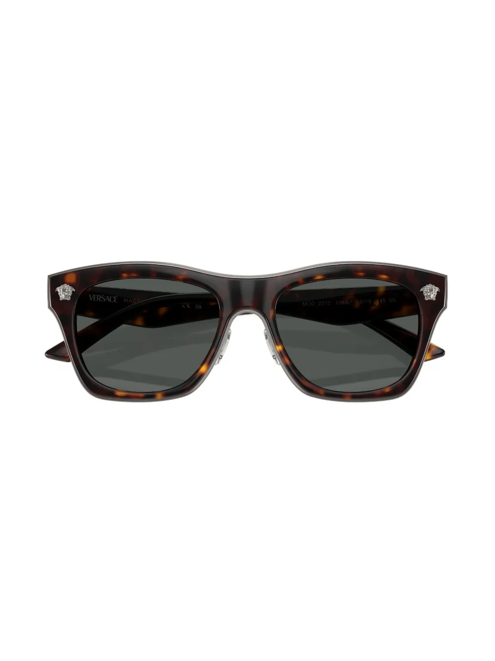 Versace Man Sunglasses Ve2272 In Brown