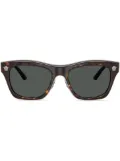 Versace Eyewear tortoiseshell-effect sunglasses - Brown