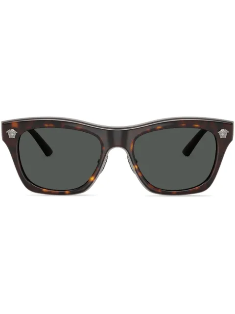 Versace Eyewear tortoiseshell-effect sunglasses
