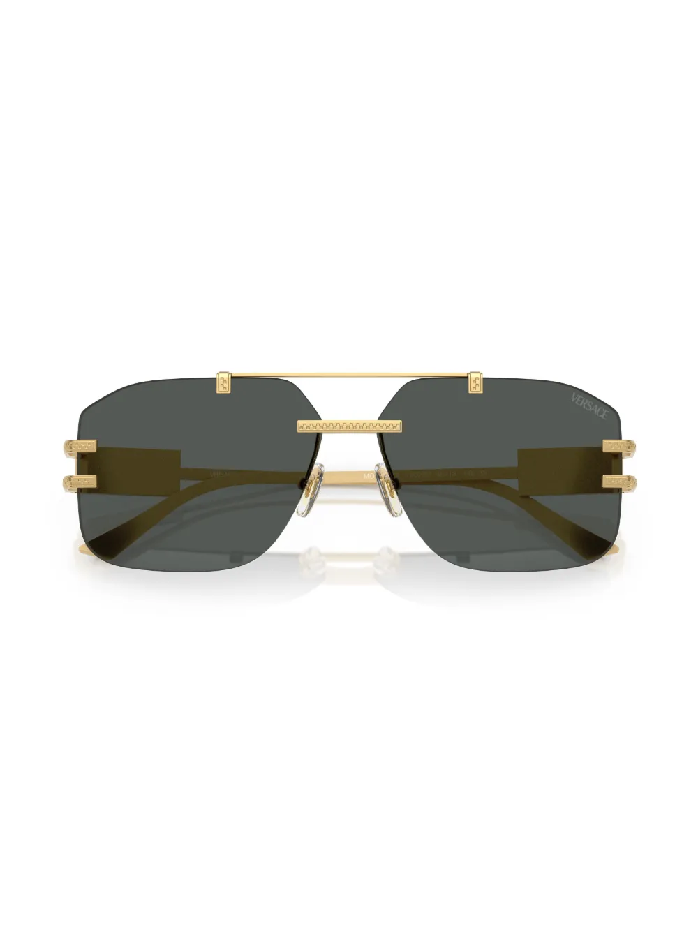Versace Eyewear Zonnebril met piloten montuur Goud