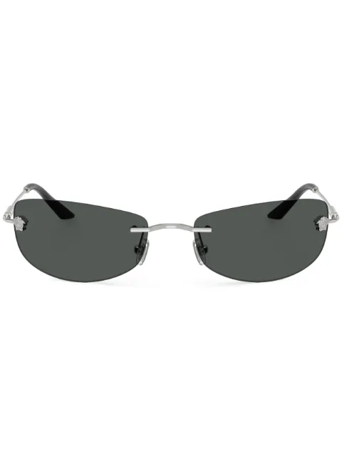 Versace Eyewear lentes de sol con armazón rectangular