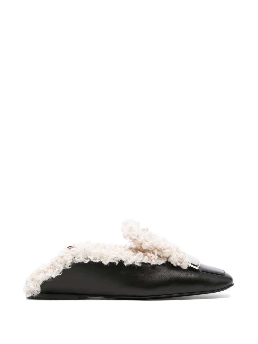 Sergio Rossi sr1 slippers Zwart