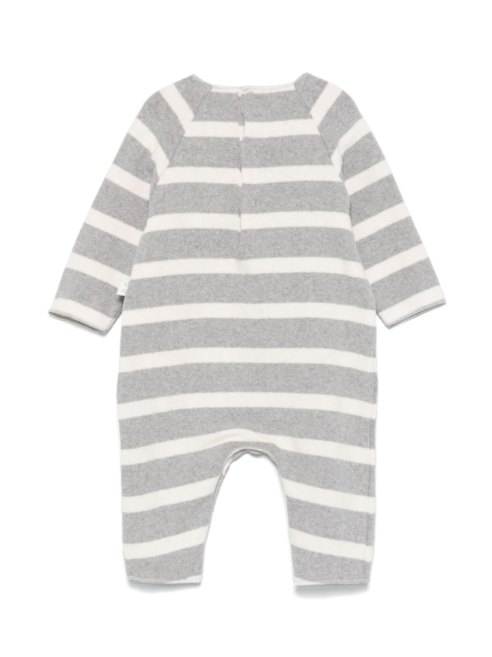 TEDDY & MINOU Gestreepte romper - Grijs